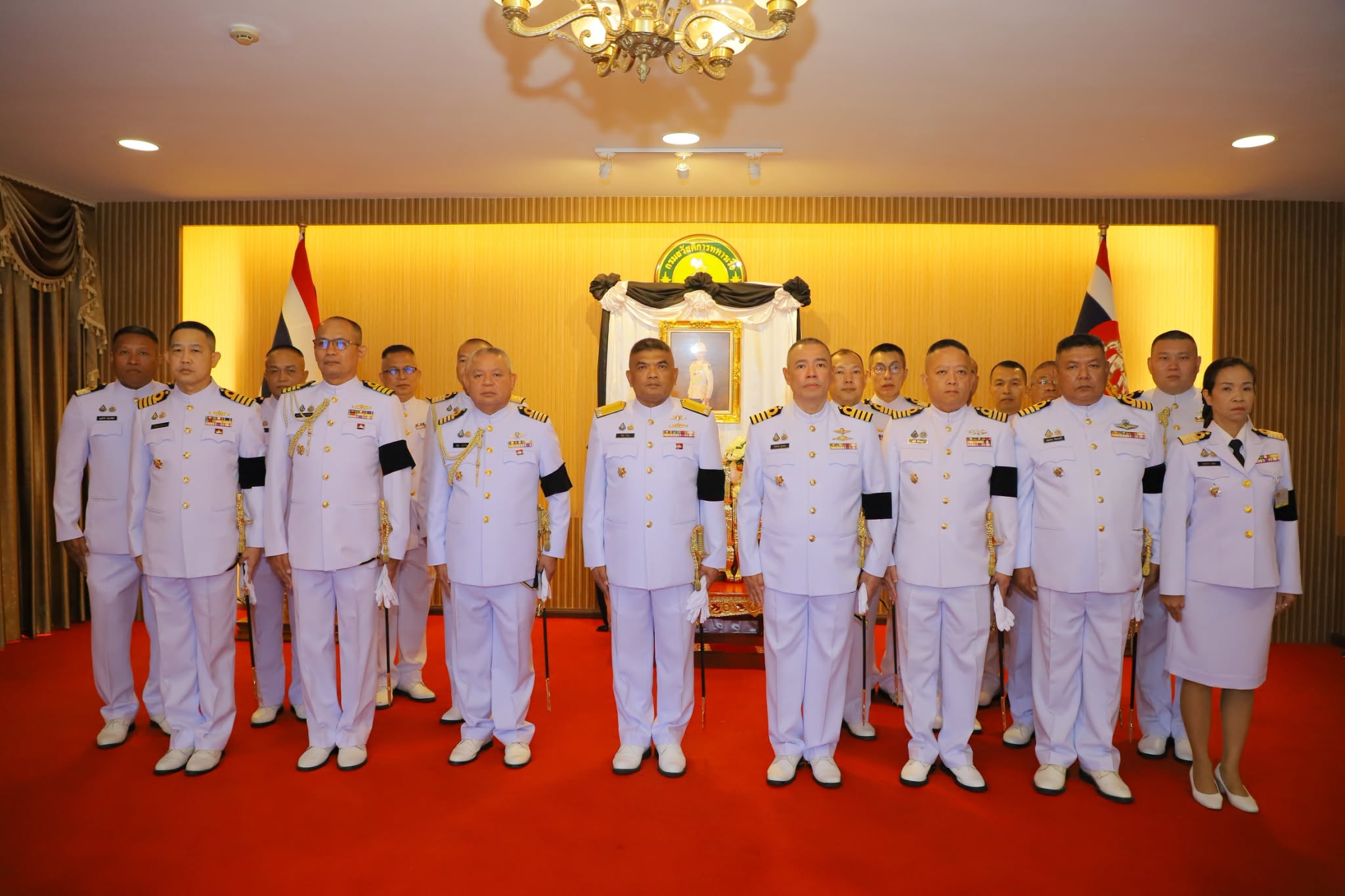 พิธีลงนามแสดงความอาลัยถวายแด่ สมเด็จพระเจ้าลูกเธอ เจ้าฟ้าพัชรกิติยาภา นเรนทิราเทพยวดี กรมหลวงราชสาริณีสิริพัชร มหาวัชรราชธิดา  วันที่ 25 มิถุนายน 2569 พลเรือตรี วิชชุ  บำรุง เจ้ากรมสวัสดิการทหารเรือ พร้อมด้วยผู้บริหารของกรมสวัสดิการทหารเรือ จัดพิธีลงนามแสดงความอาลัยถวายแด่ สมเด็จพระเจ้าลูกเธอ เจ้าฟ้าพัชรกิติยาภา นเรนทิราเทพยวดี กรมหลวงราชสาริณีสิริพัชร มหาวัชรราชธิดา